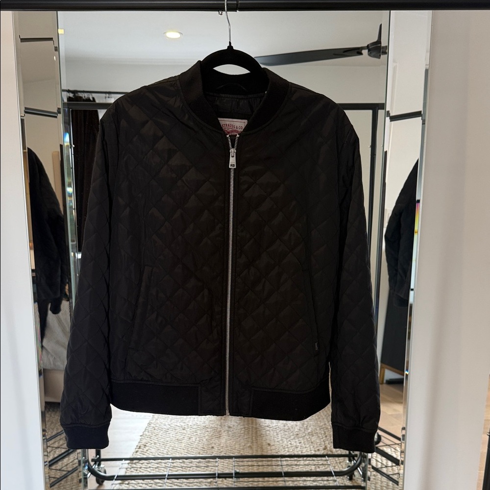 Levi's Black Quilted Jacket